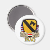 1. Kavalleriedivision air cav flugmobile Veteranen Magnet (Vorderseite/Rückseite)