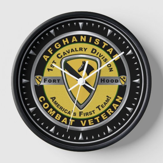 1. Kavalleriedivision Combat Veteran Uhr (Vorderseite)