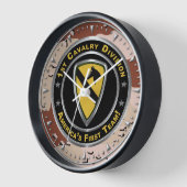 1. Kavalleriedivision Desert Storm Veteran Uhr (Winkel)