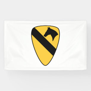 1. Kavalleriedivision Patch patriotisch Banner