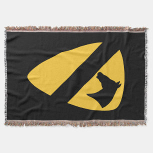 1. Kavalleriedivision Patch Patriotisch Decke