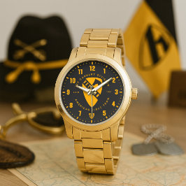 1. Kavalleriedivision Veteran von America's First Armbanduhr