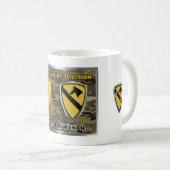 1. Kavalleriedivision Zweiter Leutnant Kaffeetasse (VorderseiteRechts)