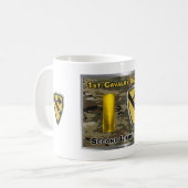 1. Kavalleriedivision Zweiter Leutnant Kaffeetasse (Vorderseite Links)