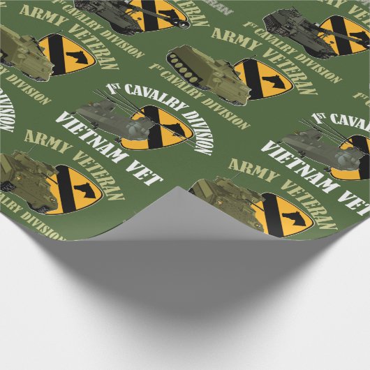 1. Kavalleriepapier Geschenkpapier (Ecke)