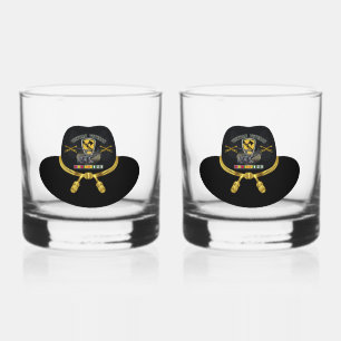 1. Kavalry Division Vietnam Air Cav Whiskyglas