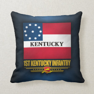 1. Kentucky-Infanterie Kissen