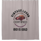 1.Kfz-Liebhaber Vintag   Duschvorhang (Vorderseite)