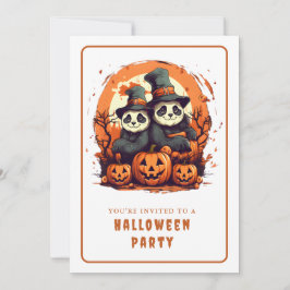 1 Kind 1 Kind - Einladungskarte für Halloween-Part Einladung