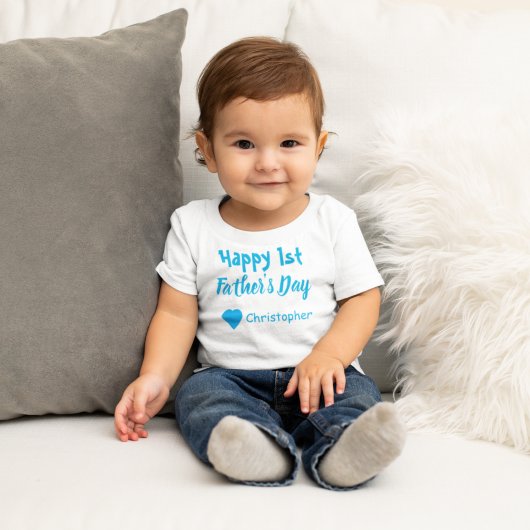 1. Kindertag T - Shirt des Vaters