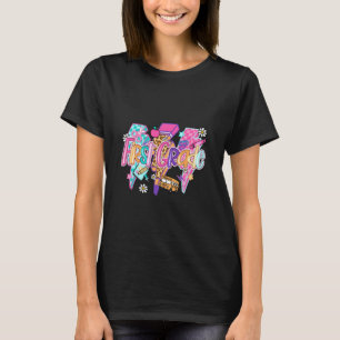 1. Klasse Blitz Zurück zur Schule Hallo Erste Klas T-Shirt