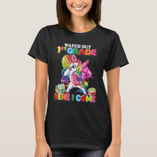 1. Klasse hier komme ich Einhorn Shirt, zurück zu T-Shirt