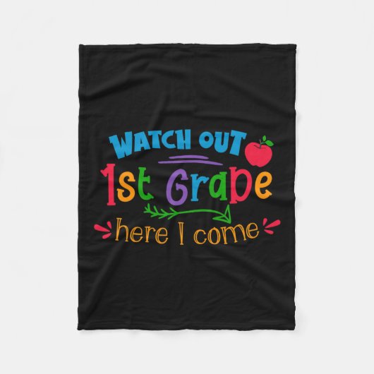 1. Klasse hier komme ich Fleecedecke (Vorderseite)