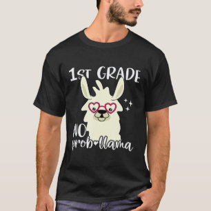 1. Klasse Kein Prob Llama Lehrer Llama Schüler Zur T-Shirt