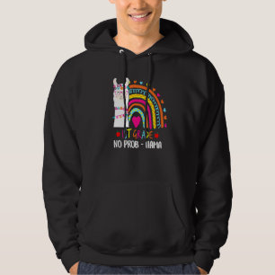 1. Klasse Kein Problem Lama Lehrer Regenbogen Zurü Hoodie