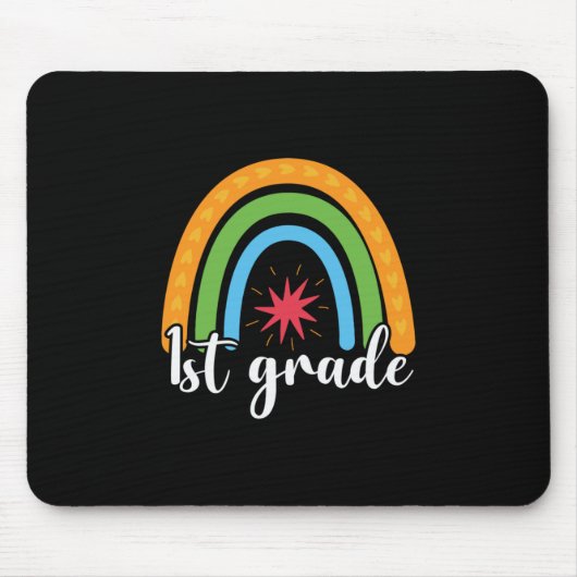 1. Klasse Lehrer 1. Klasse Rainbow Lover Mousepad (Vorne)
