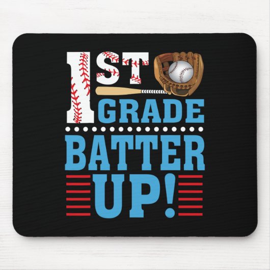 1. Klasse zurück zur Schule 1. Klasse bis Baseb Mousepad (Vorne)