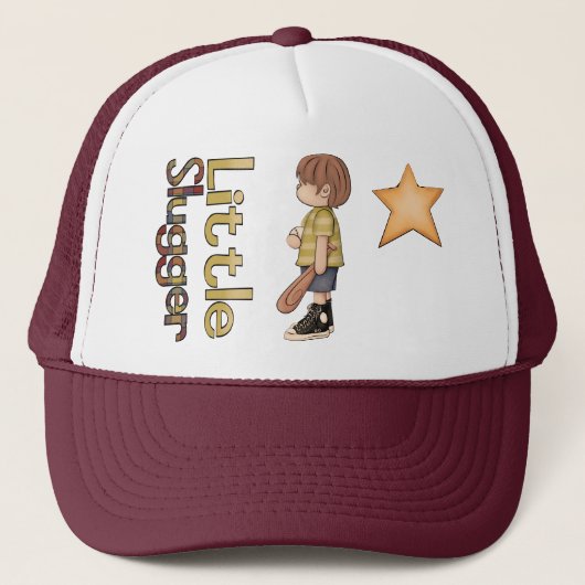 1 Kleine Kleine Klappkappe Truckerkappe (Vorderseite)
