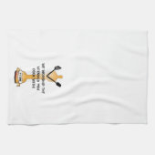 "#1 Kochen - Wir beten die Dinge, mit denen du koc Geschirrtuch (Horizontal)