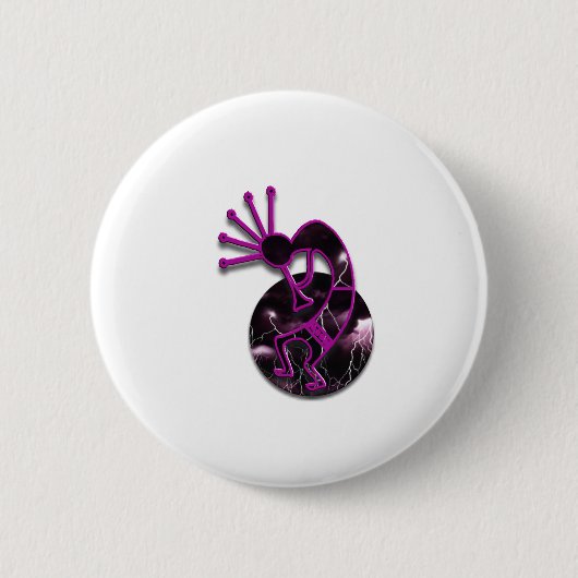1 Kokopelli #2 Button (Vorderseite)