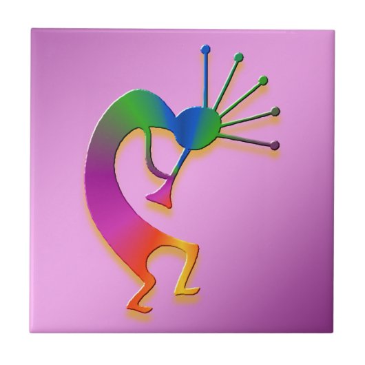 1 Kokopelli #31 Fliese (Vorderseite)
