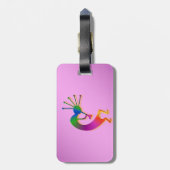 1 Kokopelli #31 Gepäckanhänger (Rückseite vertikal)