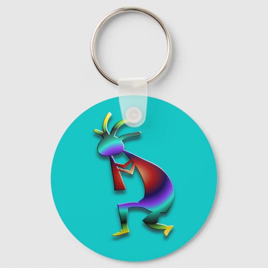 1 Kokopelli #75 Schlüsselanhänger (Vorderseite)