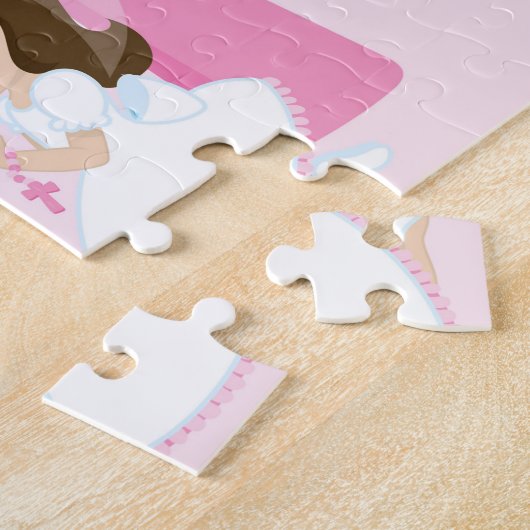 1. Kommunions-personalisiertes Puzzle (Seite)