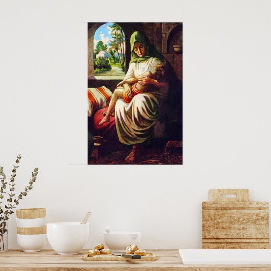 1 Könige 17 Das Poster des Sohn der Witwe stirbt (Küche)