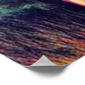 1 Könige 17 Gott sendet Essen an Elija Poster (Ecke)