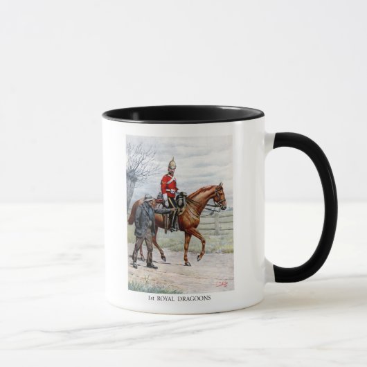 1. Königliche Dragoner Tasse (Rechts)