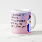 1 Kor. 15:51-52 Jumbo-Tasse (Vorderseite Rechts)