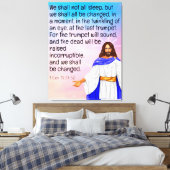 1 Kor. 15:51-52 Leinwanddruck (Insitu (Schlafzimmer))