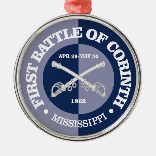 1. Korinth (B&G) Ornament Aus Metall (Vorne)