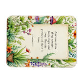 1 Korinthen 13:13 Christliches Bibelverse Magnet (Horizontal)