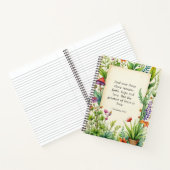 1 Korinthen 13:13 Christliches Bibelverse Notizblock (Innenseite)