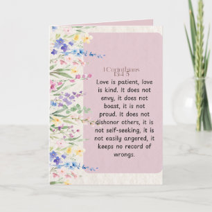 1 Korinthen 13:4-5 Bibelverse Bild Karte