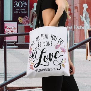 1 Korinthen 16:14 tun alles in Liebe Tasche