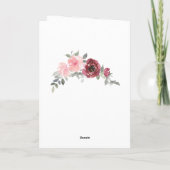 1 Korinther 13:13 BibelValentinstag Karte (Rückseite)