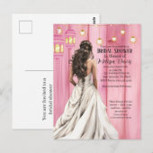 1. Korinther 13:13 Einladung zur Brautparty Postkarte (Vorne/Hinten)