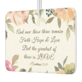 1 Korinther 13:13 Liebe Bibelverse der Hoffnung Gl Autolufterfrischer (Links)