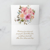 1 Korinther 13:13 Liebe Bibelverse der Hoffnung Gl Karte (Innenseite)