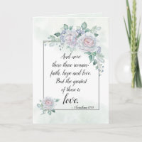 1 Korinther 13:13 Liebe der Glaubenshöhe, Bibelver