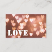 1 Korinther 13:13 LIEBE Telefonnummerkarte (Rückseite)