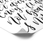 1 Korinther 13:4 (1 von 3) Poster (Ecke)