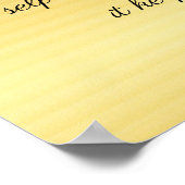 1 Korinther 13:4-5 Liebe, Poster (Ecke)