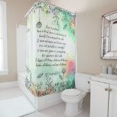 1 Korinther 13: 4-7 Duschvorhang (Beispiel)