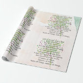 1 Korinther 13: 4-7 Geschenkpapier (Ungerollt)