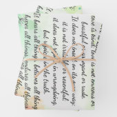 1 Korinther 13: 4-7 Geschenkpapier Set (Beispiel)