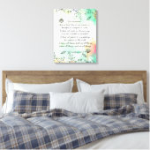 1 Korinther 13: 4-7 Leinwanddruck (Insitu (Schlafzimmer))